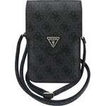 Guess - Universal Wallet Triangle 4G - Adjustable Strap, Eco-Leather, Two Layer - Black - (GUCWB2P4BLTRK)