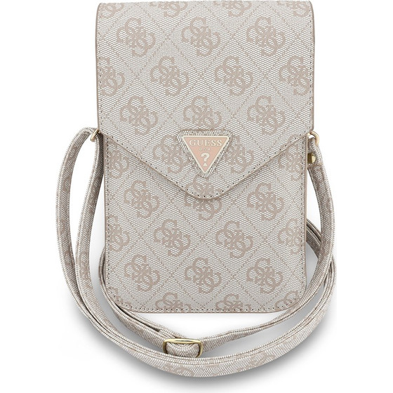 Guess - Universal Wallet Triangle 4G - Adjustable Strap, Eco-Leather, Two Layer - Pink - (GUCWB2P4BLTRP)