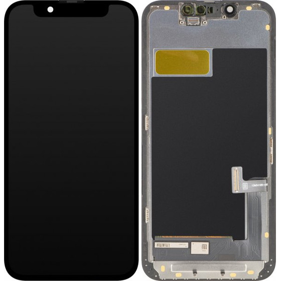 MP Lcd Display Module For Apple Iphone 13 mini, Oled Fhd Ic Movable Version, Aftermarket, Black