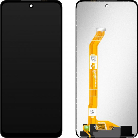 MP Lcd Display Module For Realme C71, w/o Frame, Aftermarket, Black