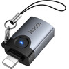 Adapter Otg Lightning To Usb A Hoco UA46 Victory gray