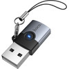 Adapter Otg Usb A To Usb C Hoco UA46B gray