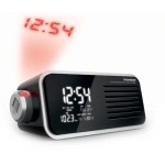 THOMSON CP300T BLACK ALARM CLOCK WITH PROJECTOR AND INTERNAL TEMPERATURE - (3760102754528)