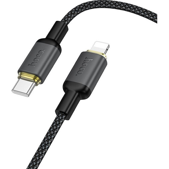 Cable Usb C To Lightning Hoco Pd 30W 1 m X128 Benefit black