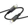 Cable Usb C To Usb C Hoco 3A 60W 1 m X128 Benefit black