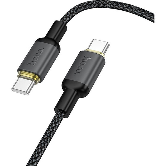 Cable Usb C To Usb C Hoco 3A 60W 1 m X128 Benefit black