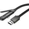 Cable With Bracket Usb A To Usb C 3A Hoco 1,2 m U150 Exquisite black