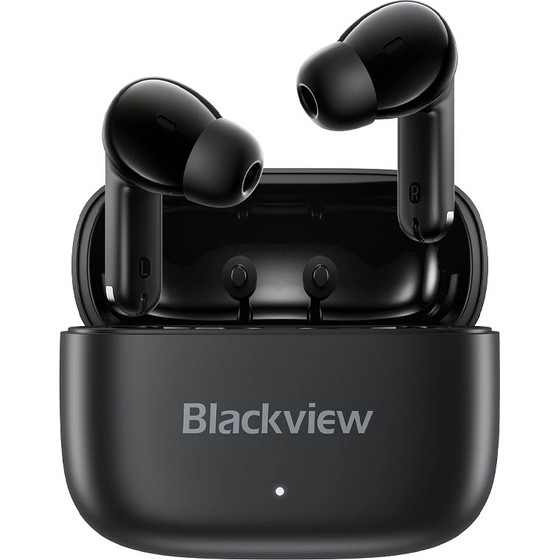 BlackView Classic Style BT6.0 IN-Ear Airbuds 16 With Charging Dock Black - (AIRBUDS16-B)