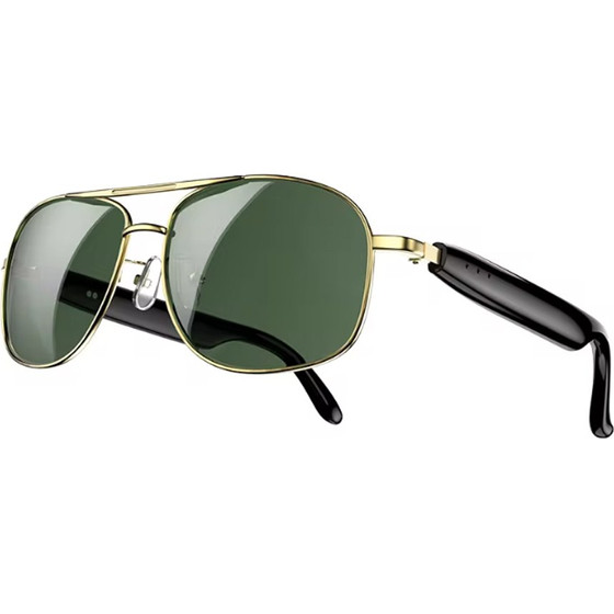 BlackView Fashionable Smart Glasses Gold - (D1PRO-GD)