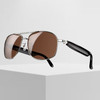 BlackView Fashionable Smart Glasses Silver - (D1PRO-S)