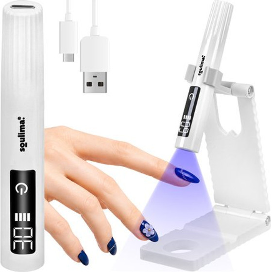 Soulima Portable Uv Led Lamp + Holder - (19102-0)