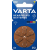 Varta ��������� ���������� ��������� 312 P312/PR312/PR41/ZA312 1.45V 180mAh 6/Blister - (312 / PR41)