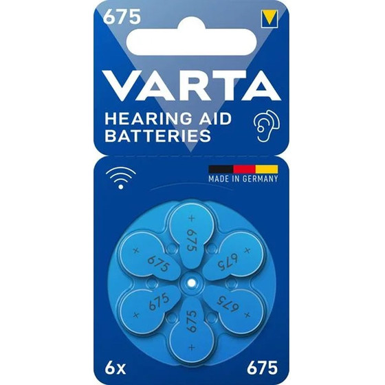 Varta ��������� ���������� ��������� 675 PR675/PR44/ZA675 1.45V 650mAh 6/BLISTER