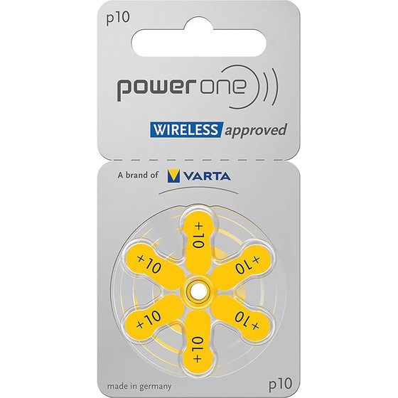 Varta Power One ��������� ���������� ��������� Size 10/PR70/ZA10/PR10 1.45V Mah 6/Blister - (p10)