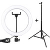 Led Selfie Light 32cm (Three white) + Tripod Stand 200cm OEM
