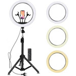 Led Selfie Light 45cm (Three white) + Tripod Stand 200cm OEM