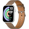 COLMI Smartwatch C28 - ����� + ���� ��������� ������� - (C28-silver/brown)