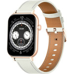 COLMI Smartwatch C28 �� ����� ����� �� ����� ��������� ������� - (C28-White leather)