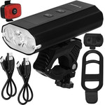 Trizand Led Bike Light 1300lm + Rear Lamp - (19107-0)