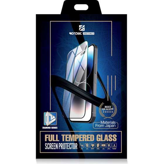 Nordic Instinct Tempered Glass Apple Iphone 14/Iphone 13/13 Pro /black/