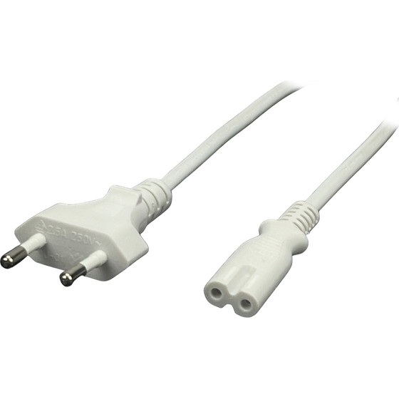 Mpl Power Elektro POSAC-C7EU18WH ������� ����������� �������� 2x0.75mm 1.8m/�����