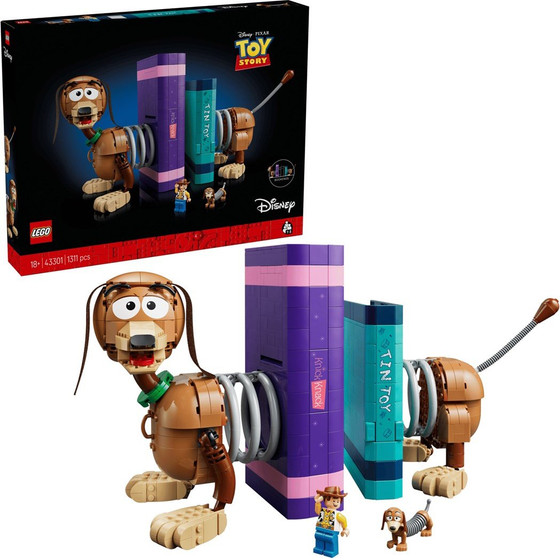 Lego Disney Toy Story: Slinky Dog Bookends - (43301)