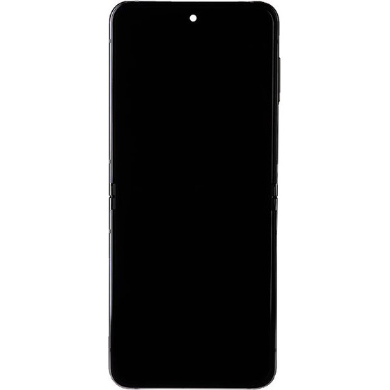 Samsung Lcd Display + Touch Unit + Front Cover F731 Galaxy Z Flip 5 5G Lavender (Service Pack) - (GH82-31828C)