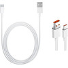 Xiaomi Original USB-C Data Cable 4A 1m White (Bulk) - (57983130650)