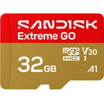 Sandisk Microsdhc Memory Card Extreme Go Android A1, 32Gb, Class 10 / UHS-1 U1 - (SDSQXGN-032G-GN6MN)