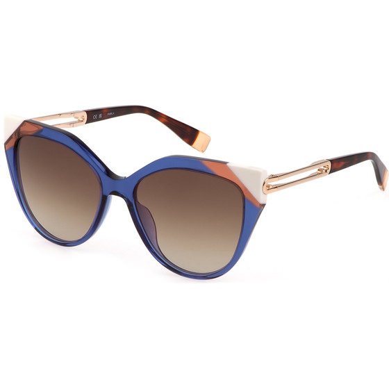FURLA Sunglasses Women (Lens/Bridge/Temple) 55/16/135 mm) - (SFU683-5506NA)