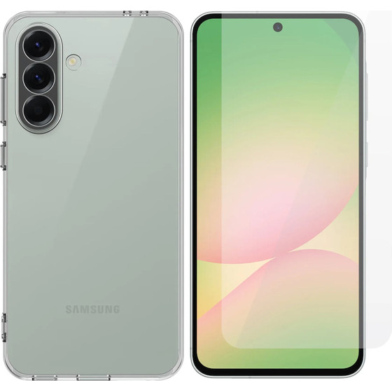 Vivid Set Clear Tpu Case + Tempered Glass Samsung Galaxy A57 - (VIVGGS000005)