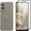 Vivid Set Tpu Clear Case + Full Face Tempered Glass Moto G06 4G - (VIVGGS000034)