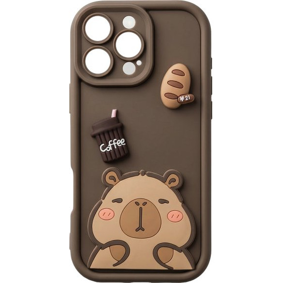 Senso Spd 3D Trendy Iphone 17 Pro Max Capybara - (SS3DTIP17PMC)