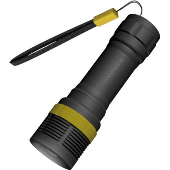 Vivanco Flashlight 80 Lumens 30m Compact Black - (FSHLIGHT80LM)