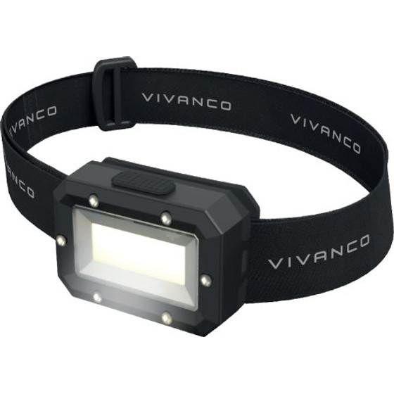 Vivanco Head Lamp 120 Lumens 10m Black - (NHEADLAMP120LM)