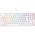 GENESIS Gaming Keyboard Thor 303 Tkl White Us Mechanical RGB, Silent Switch, Hot Swap - (NKG-2063)