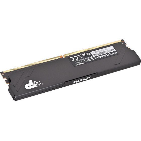 Patriot Premium Black DDR5 12GB 5600MHz Radiator 1RAnk - (PSP512G56041H1)