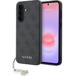 Guess 4G Charm Case For Samsung Galaxy A37 Black - (GUHCSA37GF4GGR)