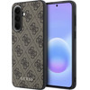 Guess Pu 4G Metal Classic Logo Case For Samsung Galaxy A57 Brown - (GUHCSA57G4GFBR)