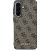 Guess Pu 4G Metal Classic Logo Case For Samsung Galaxy A57 Brown - (GUHCSA57G4GFBR)