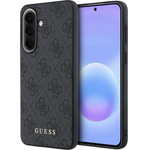 Guess Pu 4G Metal Classic Logo Case For Samsung Galaxy A57 Grey - (GUHCSA57G4GFGR)