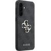 Guess Pu 4G Metal Logo Case For Samsung Galaxy A37 Grey - (GUHCSA374GMGGR)