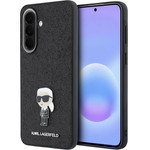 Karl Lagerfeld Fixed Glitter Metal Ikonik Case For Samsung Galaxy A57 Black - (KLHCSA57GKNPSK)
