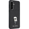 Karl Lagerfeld Fixed Glitter Metal Ikonik Case For Samsung Galaxy A57 Black - (KLHCSA57GKNPSK)