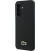LACOSTE Iconic Petit Pique Woven Logo Magsafe Case For Samsung Galaxy A37 Black - (LCHCA37PVCK)