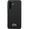 LACOSTE Iconic Petit Pique Woven Logo Magsafe Case For Samsung Galaxy A37 Black - (LCHCA37PVCK)
