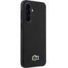 LACOSTE Iconic Petit Pique Woven Logo Magsafe Case For Samsung Galaxy A37 Black - (LCHCA37PVCK)