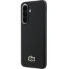 LACOSTE Iconic Petit Pique Woven Logo Magsafe Case For Samsung Galaxy A57 Black - (LCHCA57PVCK)