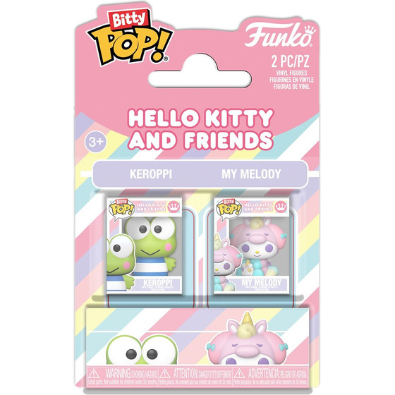 Funko Bitty Pop! 2-Pack: Sanrio - Kuromi & My Melody #Vinyl Figures