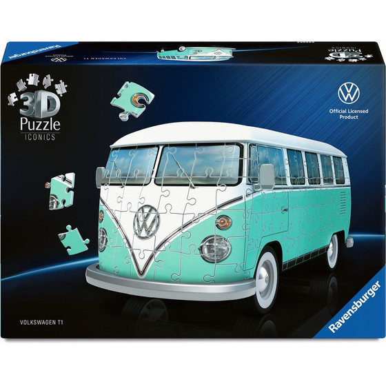 Ravensburger 3D Puzzle: Iconics - Volkswagen T1 (162pcs) (12008035)